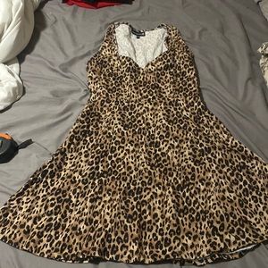 Sourpuss Leopard Dress